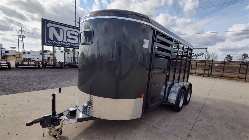 2026 Delta 2 horse bumper pull trailer