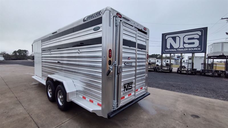 2026 Cimarron 20' livestock gooseneck trailer