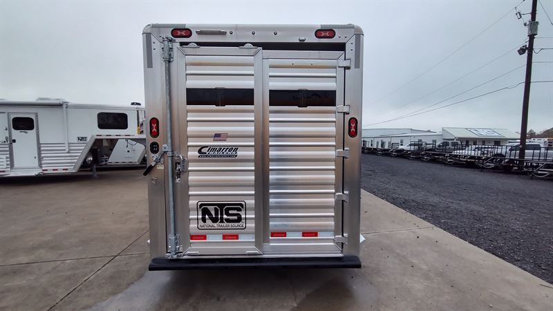 2026 Cimarron 20' livestock gooseneck trailer