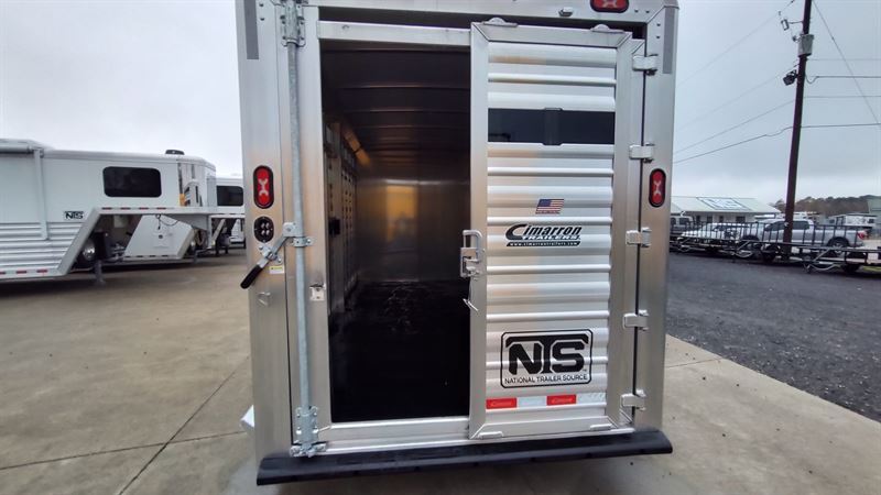 2026 Cimarron 20' livestock gooseneck trailer