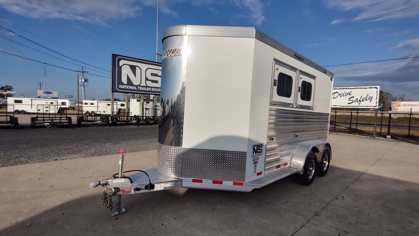 2026 Cimarron 2 horse bumper pull trailer