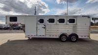 2026 4 horse Cimarron 4 Horse Gooseneck Trailer