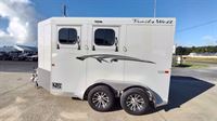 2026 2 horse Trails West 2 Horse Bumper Pull Trailer