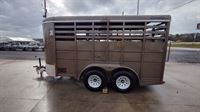 2026 Stock horse Delta 14' Livestock Bumper Pull Trailer