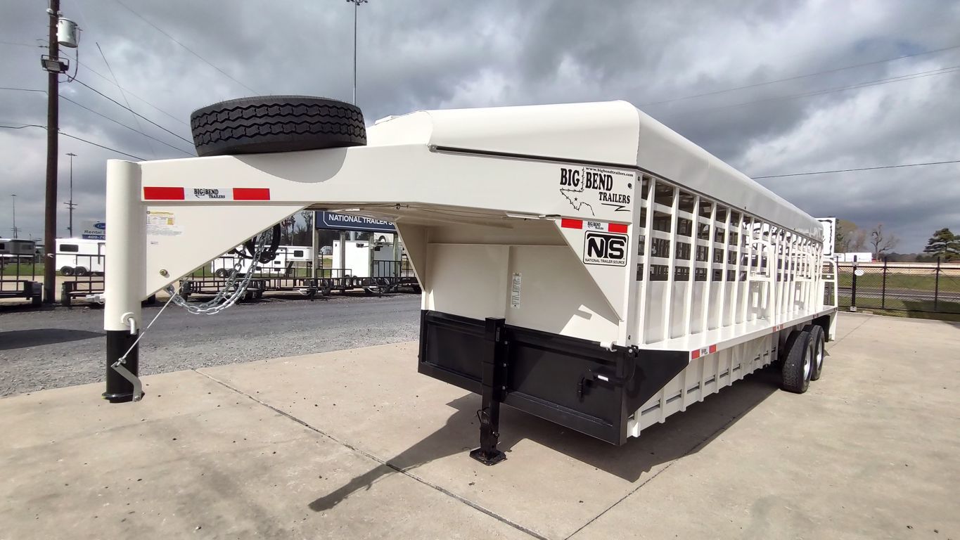 2026 Big Bend 24' livestock gooseneck trailer