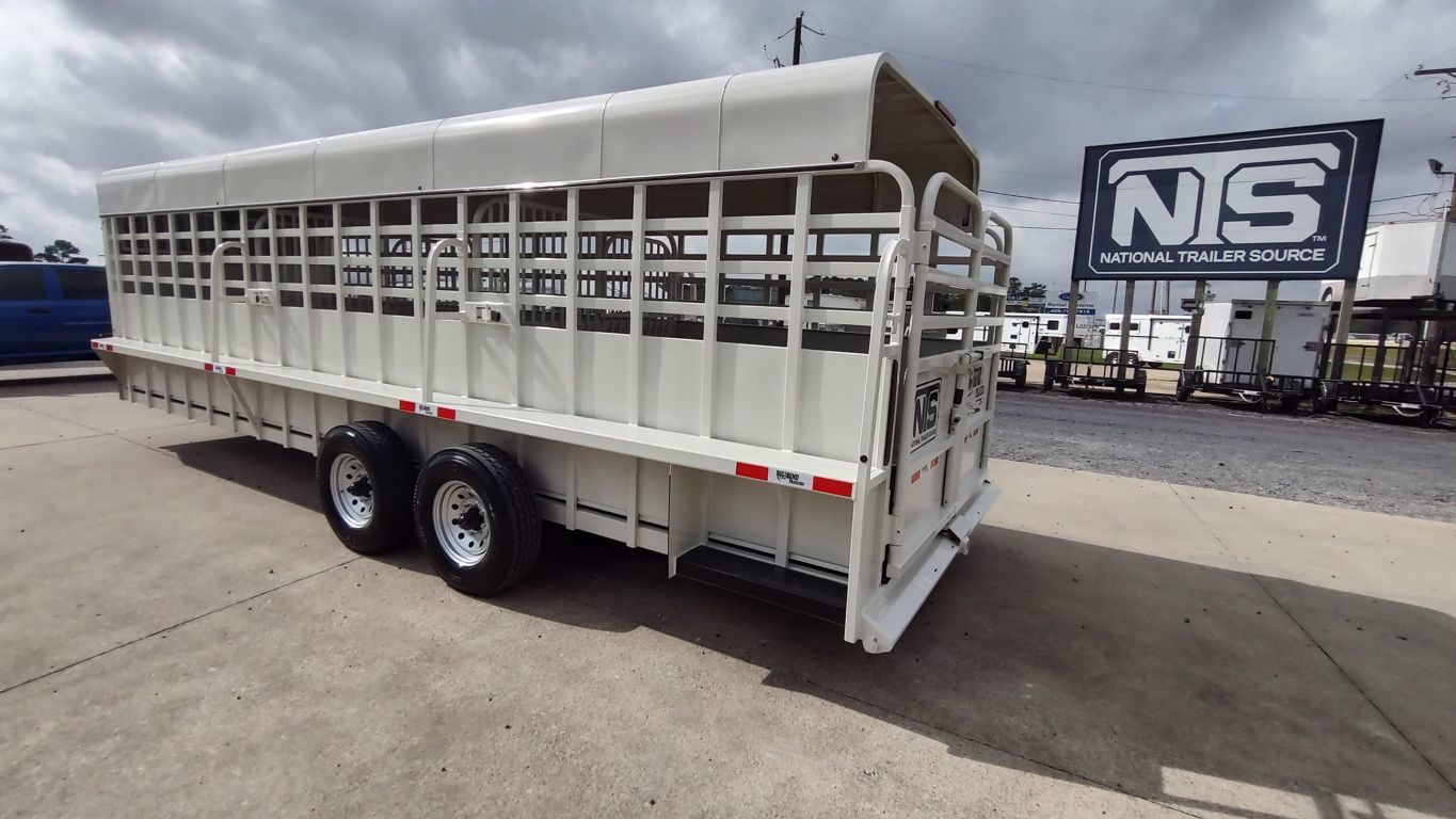 2026 Big Bend 24' livestock gooseneck trailer