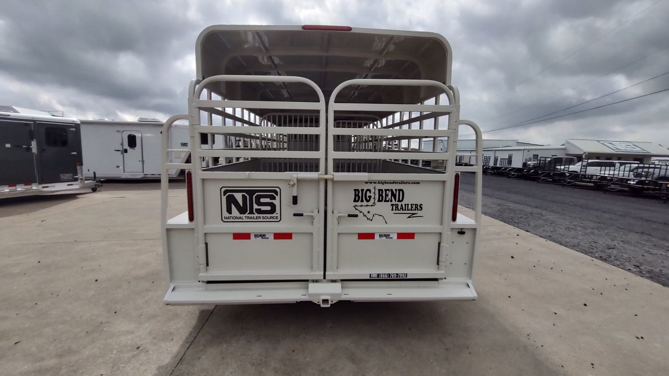 2026 Big Bend 24' livestock gooseneck trailer
