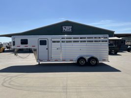 2026 Stock horse Exiss 20' Livestock Gooseneck Trailer