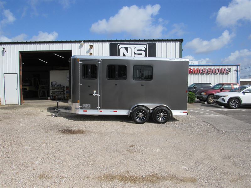2025 Bar M 3 Horse Bumper Pull Trailer