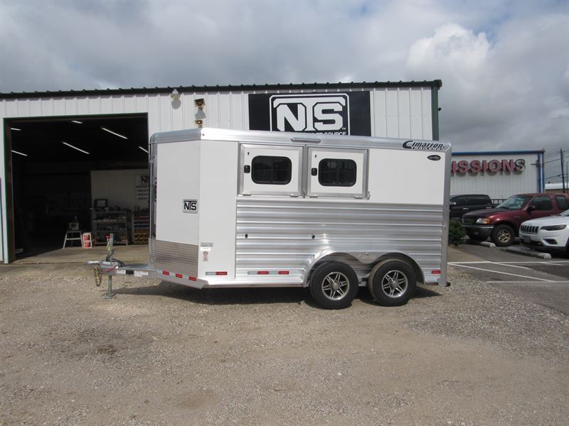 2025 Cimarron 2 Horse Bumper Pull Trailer