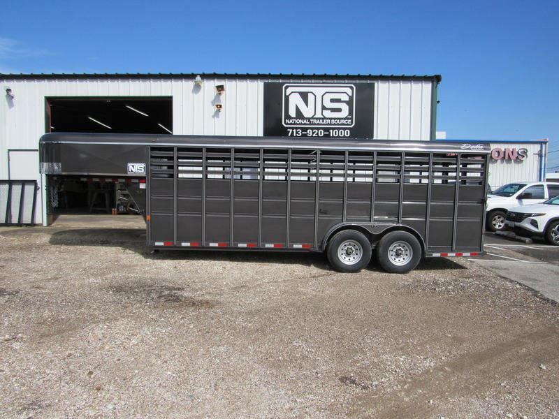 2026 Delta 20' livestock gooseneck trailer