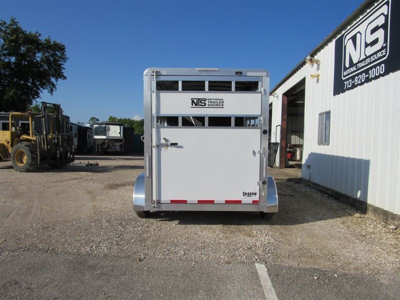 2026 Shadow 2 horse bumper pull trailer