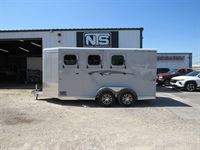 2026 3 horse Trails West 3 Horse Bumper Pull Trailer