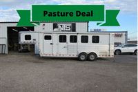 2005 4 horse Kiefer 4 Horse Gooseneck Trailer