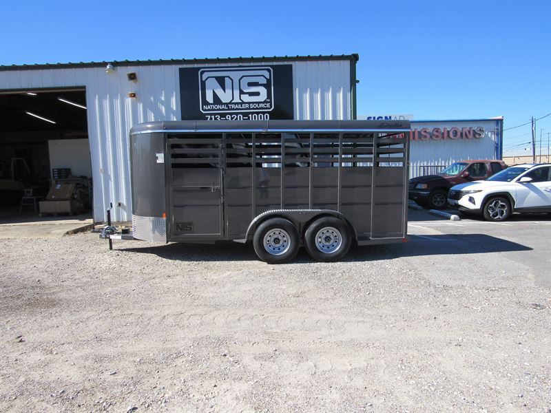 2026 Delta 3 Horse Bumper Pull Trailer