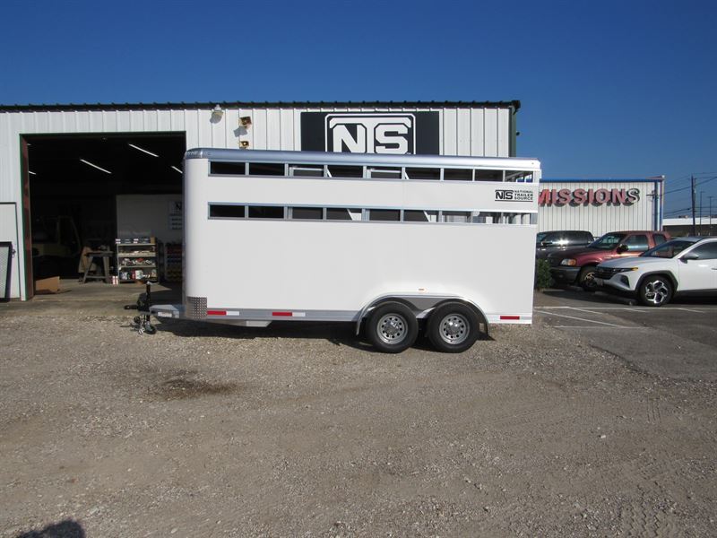 2026 Shadow 3 Horse Bumper Pull Trailer