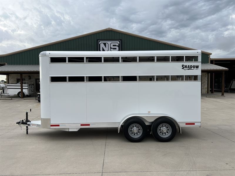 2026 Shadow 3 Horse Bumper Pull Trailer