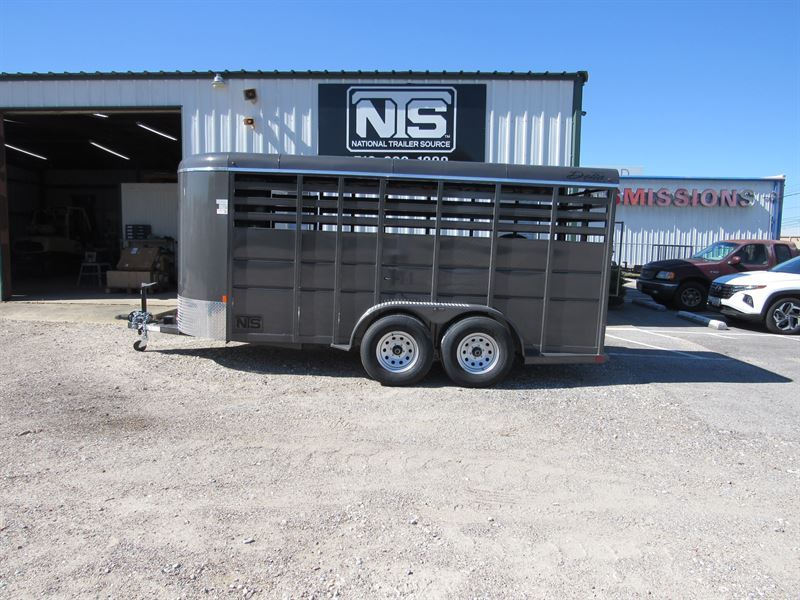 2026 Delta 16' Livestock Bumper Pull Trailer