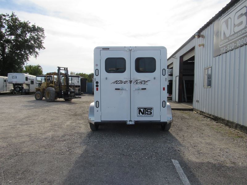 2026 Trails West 2 horse gooseneck trailer
