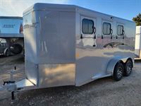 2026 3 horse Trails West 3 Horse Bumper Pull Trailer