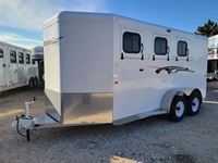 2026 3 horse Trails West 3 Horse Bumper Pull Trailer