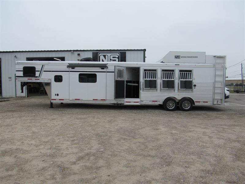 2026 smc patriot 4 horse side load 13' living quarters