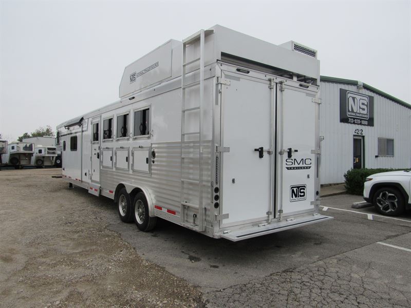 2026 smc patriot 4 horse side load 13' living quarters