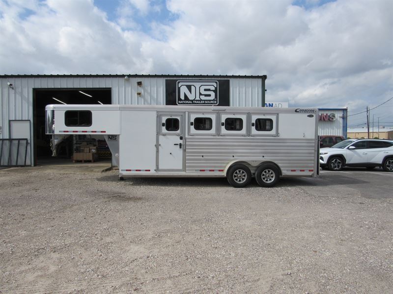 2023 Cimarron 4 Horse Gooseneck Trailer