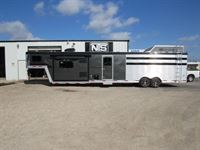 2025 Stock horse Bison Trail Hand 16' Livestock 11' Living Quarters