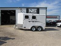 2026 2 horse Trails West 2 Horse Bumper Pull Trailer