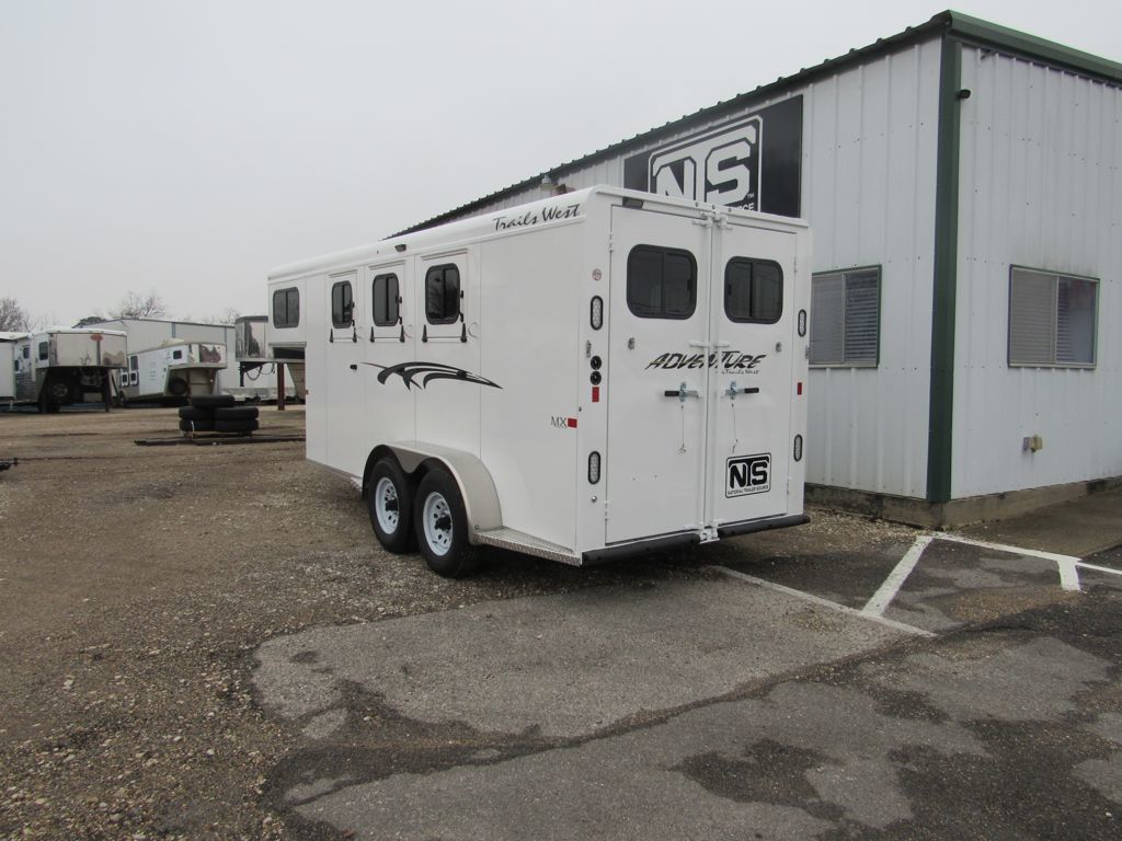 2026 Trails West 3 horse gooseneck trailer