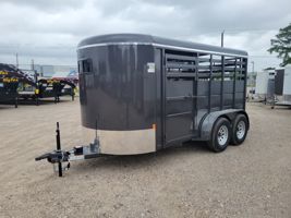2026 2 horse Delta 2 Horse Bumper Pull Trailer