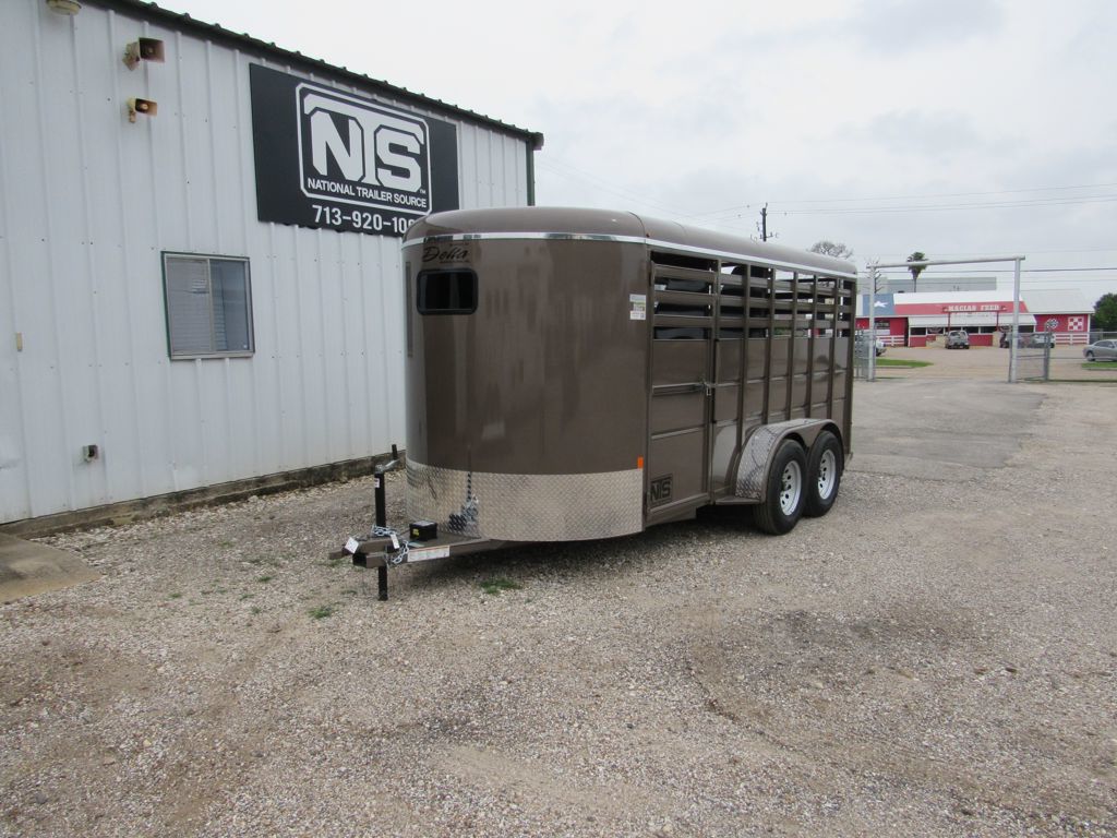 2026 Delta 3 horse bumper pull trailer