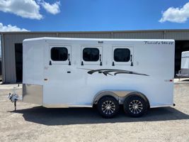 2026 3 horse Trails West 3 Horse Slant Load Bumper Pull Trailer
