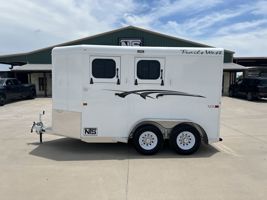 2026 2 horse Trails West 2 Horse Slant Load Bumper Pull Trailer