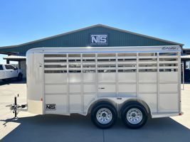 2026 Stock horse Delta 16' Livestock Bumper Pull Trailer