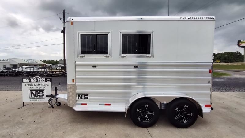 2026 Bar-M 2 Horse Bumper Pull Trailer
