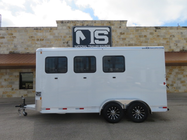 2025 Bar M 3 Horse Bumper Pull Trailer