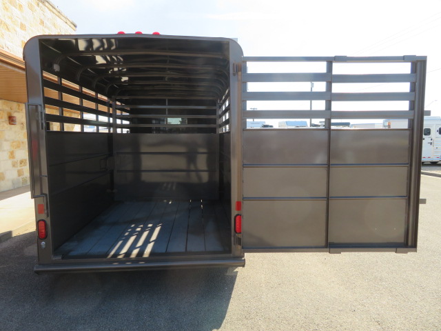 2026 Delta 16' livestock bumper pull trailer