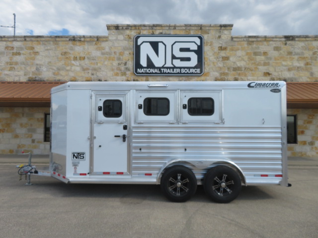 2026 Cimarron 3 horse bumper pull trailer