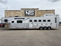 2026 5 horse Lakota Trailers Infinity 5 Horse Side Load with 13' Living Quarter