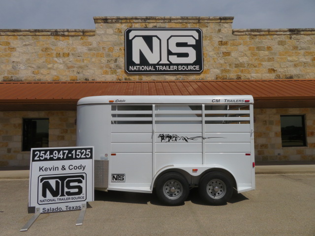 2018 CM 2 Horse Bumper Pull Trailer