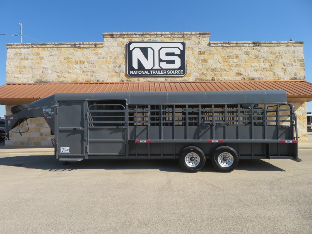 2024 Big Bend 24' Livestock Gooseneck Trailer