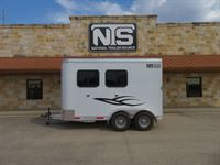 2026 2 horse Shadow 2 Horse Bumper Pull Trailer