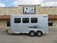 2026 3 horse Shadow 3 Horse Bumper Pull Trailer