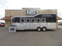 2020 5 horse Bloomer 5 Horse Side Load Bumper Pull