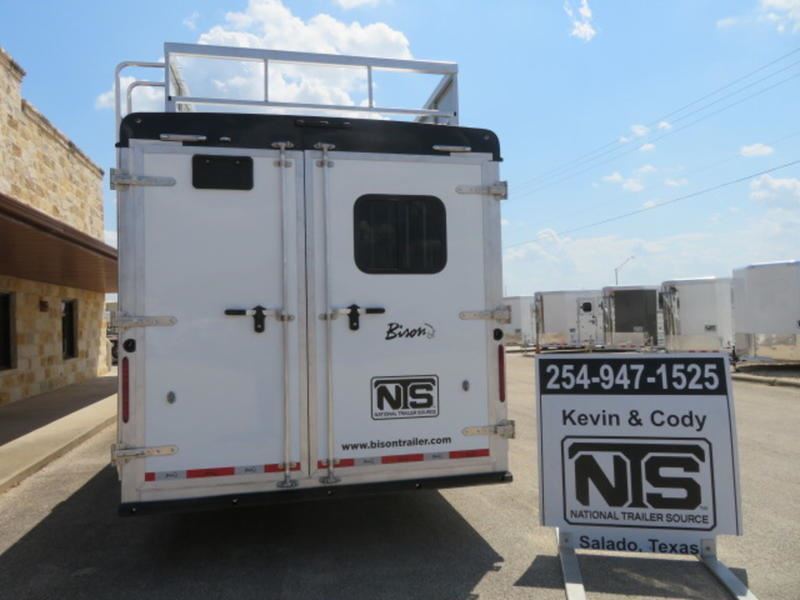 2026 Bison silverado 4 horse 13' living quarters