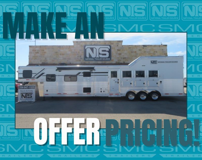 2025 SMC Laramie 4 Horse Side Load 16' Living Quarters