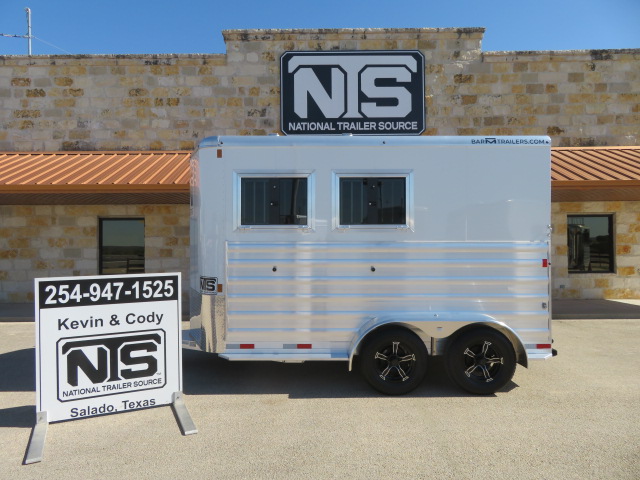 2025 Bar-M 2 Horse Bumper Pull Trailer