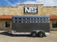 2026 3 horse Bar-M 3 Horse Bumper Pull Trailer